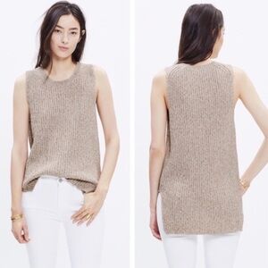Madewell Sleeveless Knit Sweater Vest